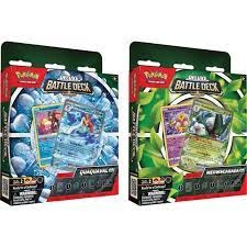 Pokemon: Quaquaval ex & Meowscarada ex - Deluxe Battle Deck